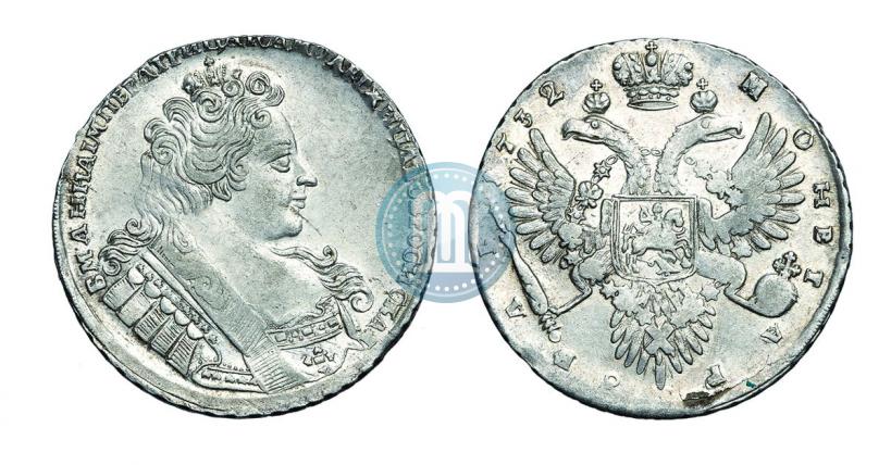 Picture 1 rouble 1732 year  