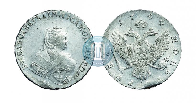 Picture 1 rouble 1744 year ММД 