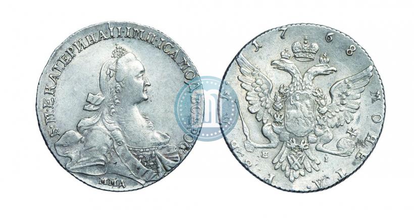 Picture 1 rouble 1768 year ММД-EI 