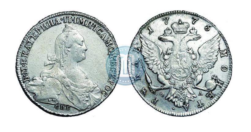 Фото 1 рубль 1775 года СПБ-ФЛ 