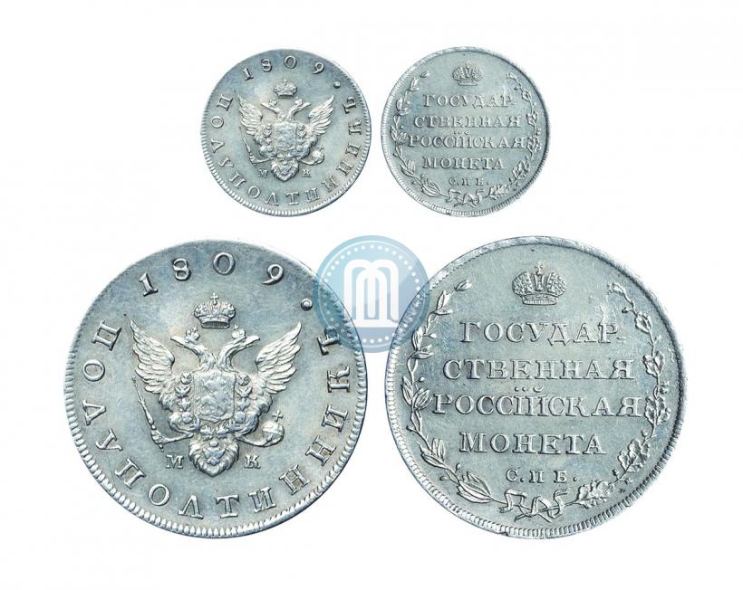 Фото Полуполтинник 1809 года СПБ-МК 