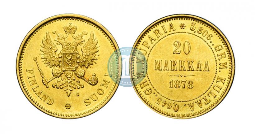 Фото 20 марок 1878 года S 
