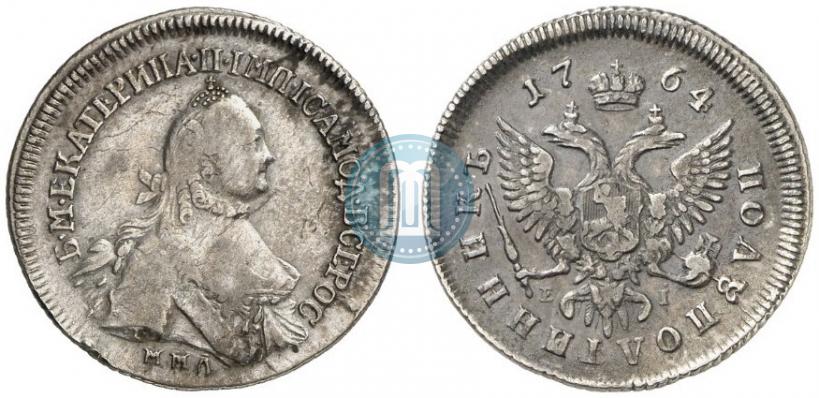 Фото Полуполтинник 1764 года ММД-EI-Т.I. 