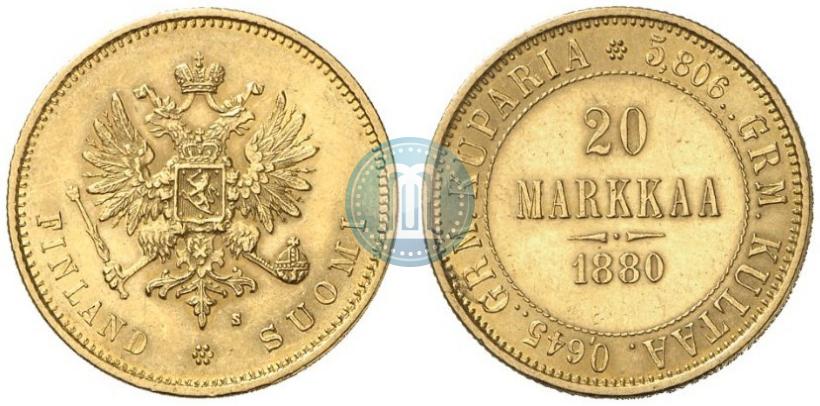 Фото 20 марок 1880 года S 