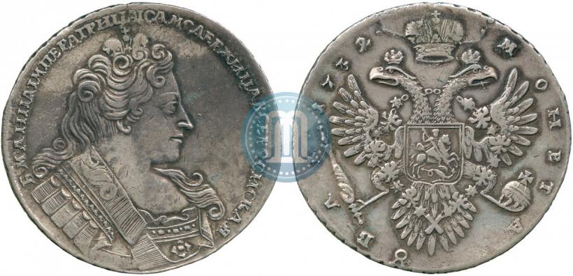 Фото 1 рубль 1732 года  