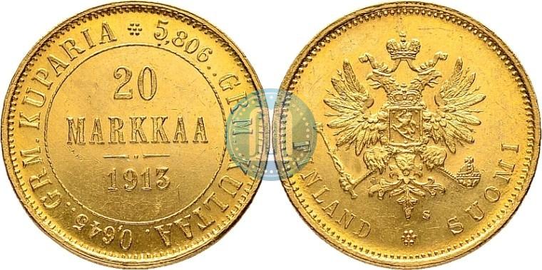 Picture 20 markkaa 1913 year S 