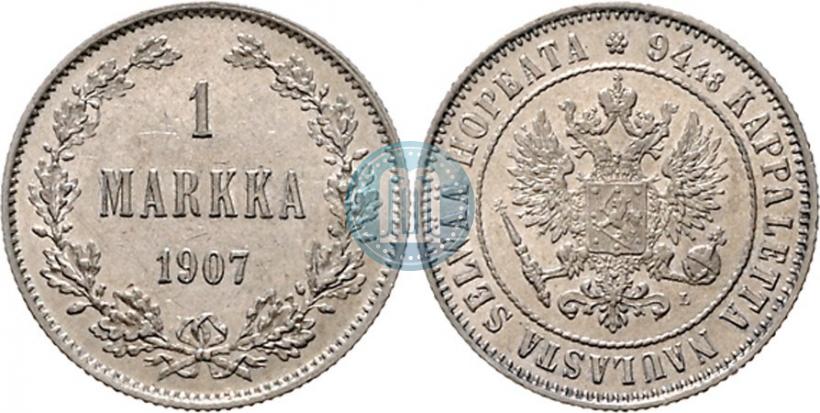 Фото 1 марка 1907 года L 