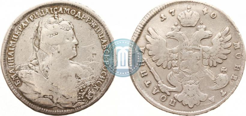 Picture Poltina 1740 year  "Moscow type"