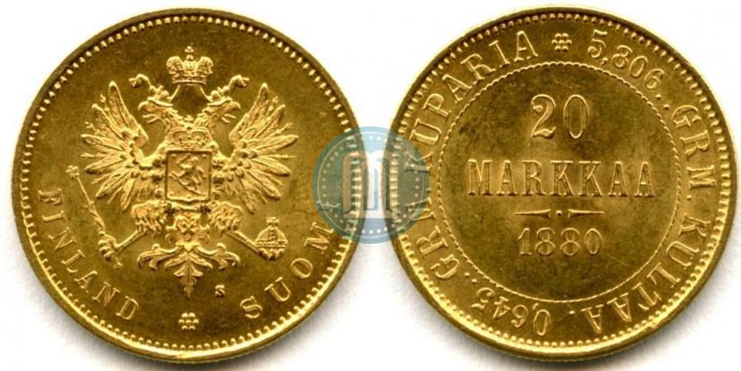 Фото 20 марок 1880 года S 