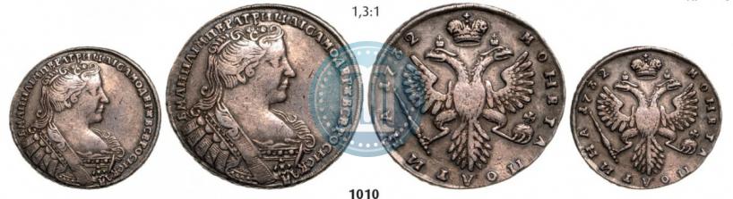 Picture Poltina 1732 year  