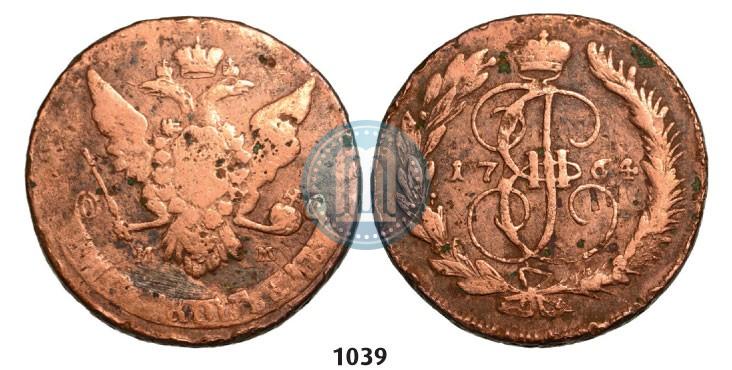 Picture 5 kopecks 1764 year ММ 