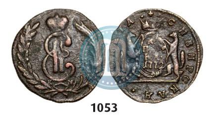 Picture 1 kopeck 1772 year КМ 