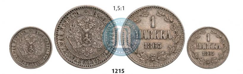 Фото 1 марка 1865 года S 