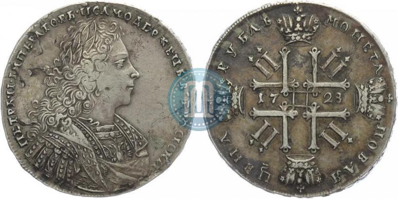 Picture 1 rouble 1728 year  "Type of 1728"