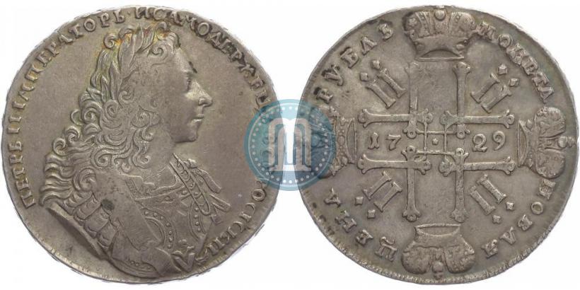 Picture 1 rouble 1729 year  "Type of 1729"