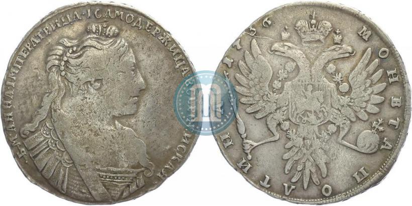 Picture Poltina 1736 year  