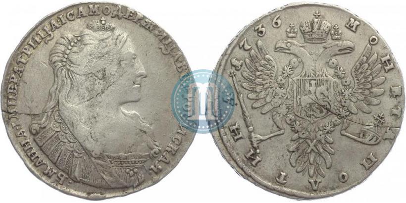 Picture Poltina 1736 year  