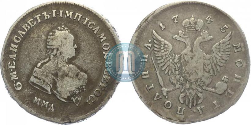 Picture Poltina 1745 year ММД 