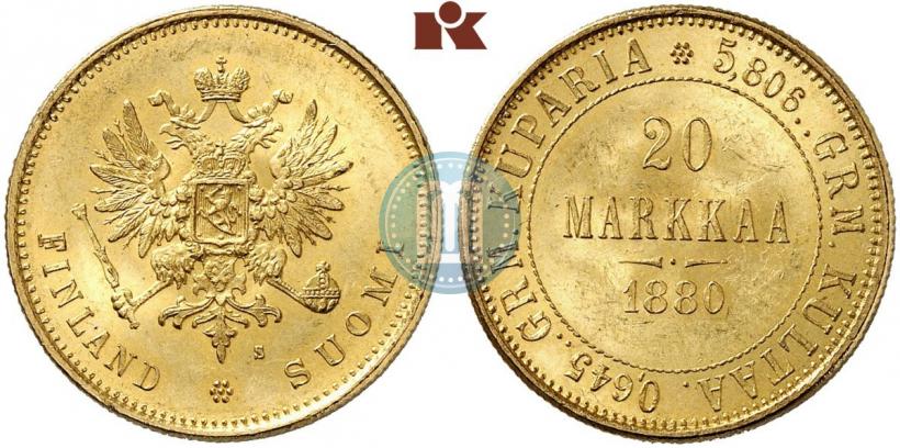 Фото 20 марок 1880 года S 
