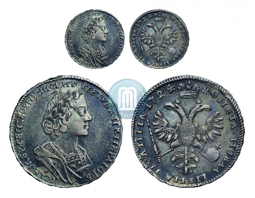 Picture Poltina 1724 year  "Portrait in ancient armour"