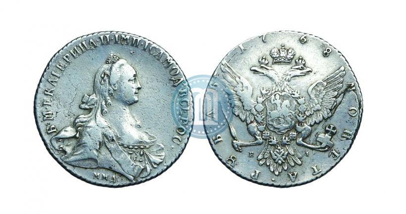Picture 1 rouble 1768 year ММД-EI 