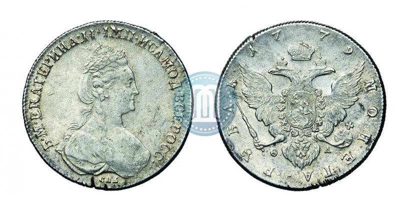 Picture 1 rouble 1779 year СПБ-ФЛ 