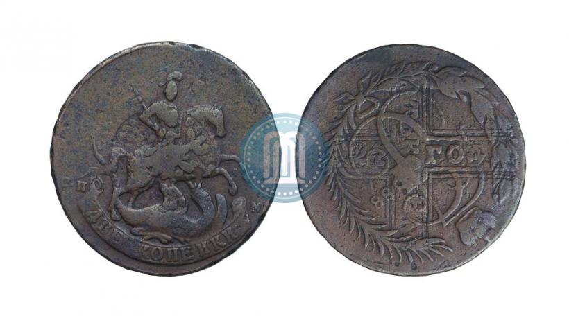 Picture 2 kopecks 1788 year СПМ 