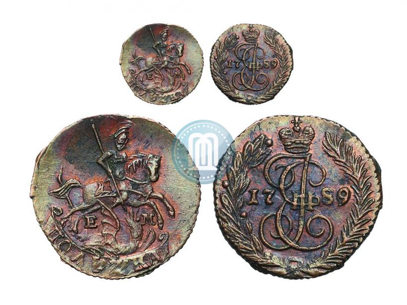 Picture Polushka 1789 year ЕМ 