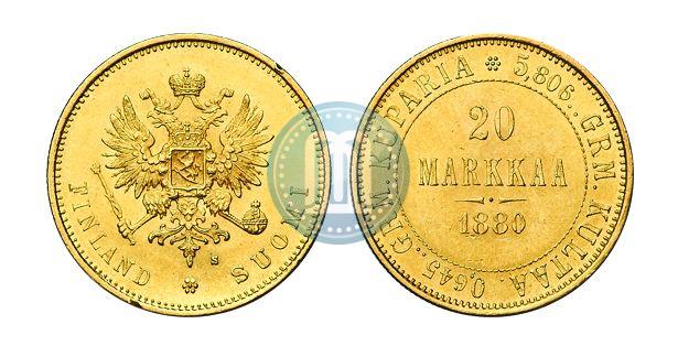 Фото 20 марок 1880 года S 