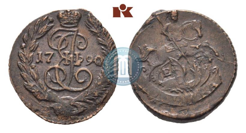 Фото Полушка 1790 года ЕМ 