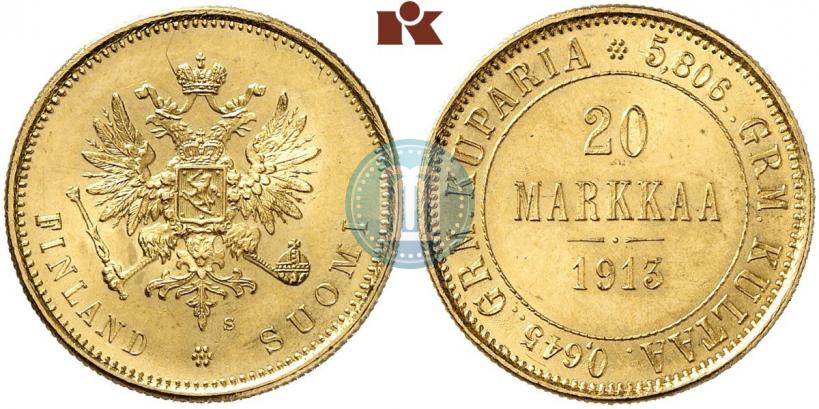 Фото 20 марок 1913 года S 