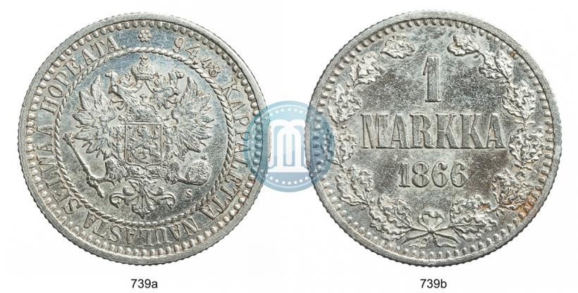 Фото 1 марка 1866 года S 