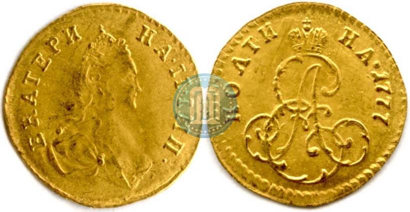 Фото Полтина 1777 года  