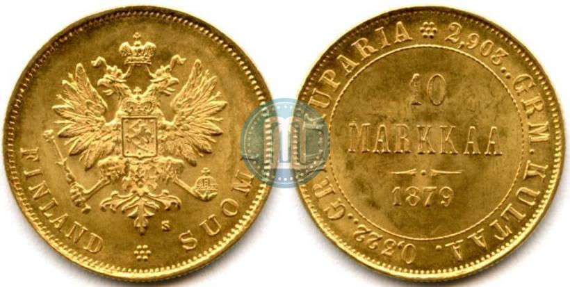 Фото 10 марок 1879 года S 