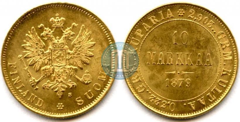 Фото 10 марок 1879 года S 