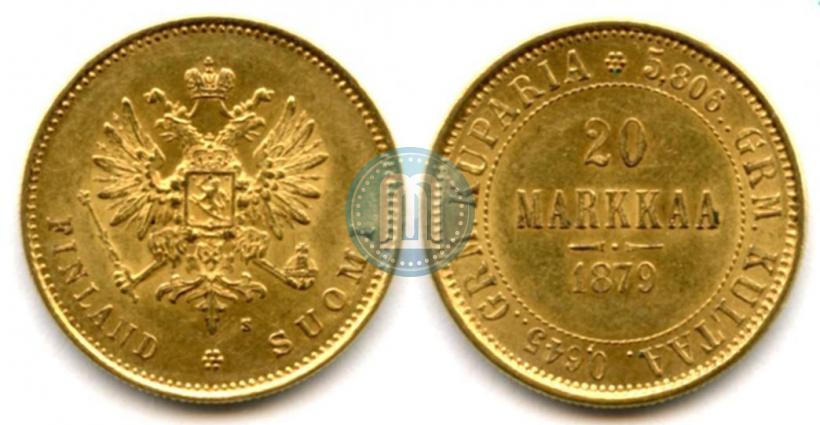 Picture 20 markkaa 1879 year S 
