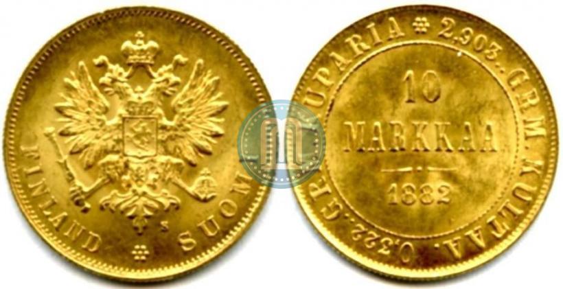Picture 10 markkaa 1882 year S 