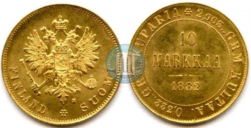 Picture 10 markkaa 1882 year S 