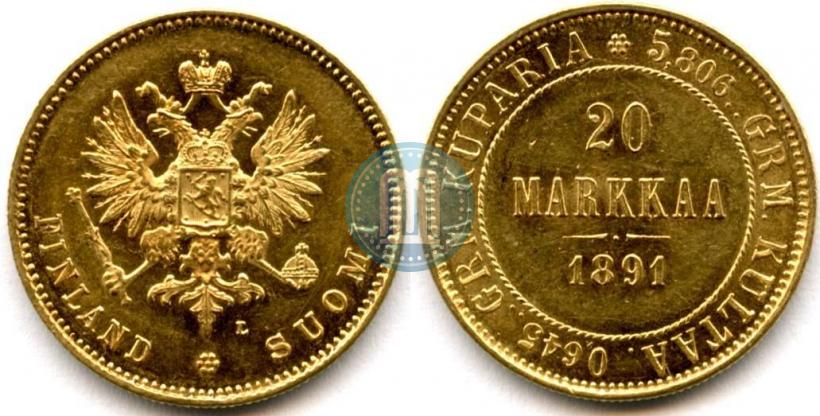 Фото 20 марок 1891 года L 