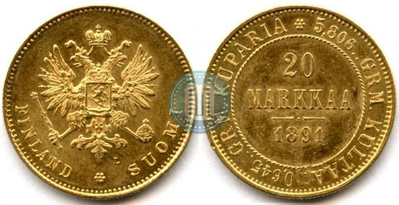 Фото 20 марок 1891 года L 