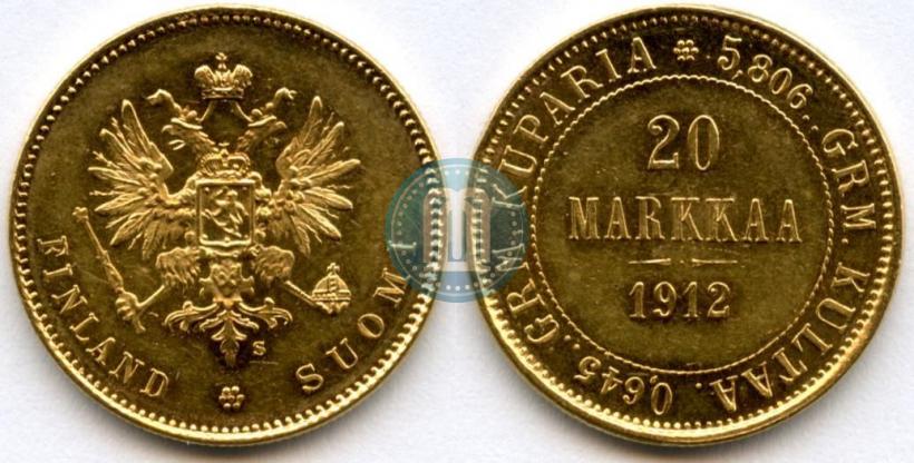 Picture 20 markkaa 1912 year S 