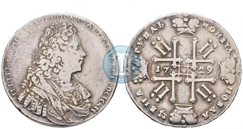 Picture 1 rouble 1729 year  "Type of 1728"
