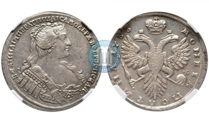 Picture Poltina 1733 year  