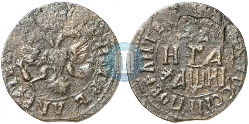 Фото Денга 1718 года  