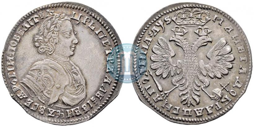 Фото Полтина 1706 года  