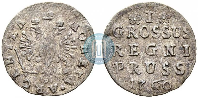 Фото 1 грош 1760 года  