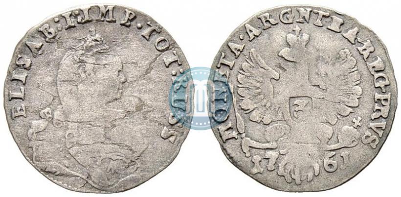 Picture 3 grosze 1761 year  