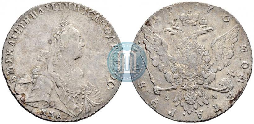 Picture 1 rouble 1770 year ММД-ДМ 