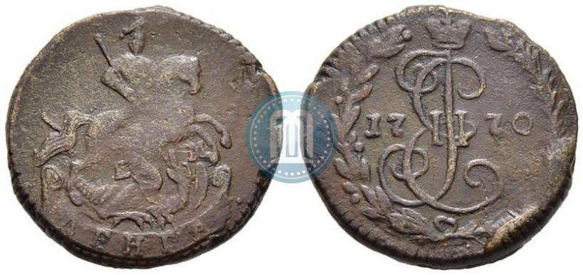 Фото Денга 1770 года ЕМ 