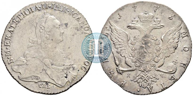Фото 1 рубль 1773 года СПБ-ЯЧ-Т.И. 